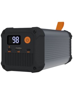 Batería externa portátil de 25 600 mAh con toma de corriente de 100 W