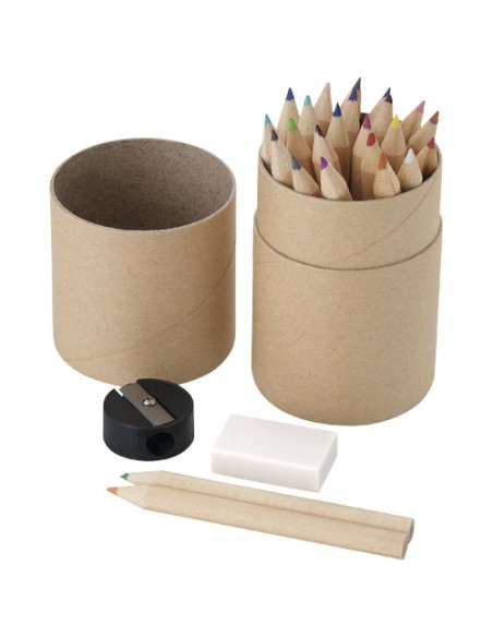 Set de 26 lápices de colores "Woodby" | Sequio regalos de empresa