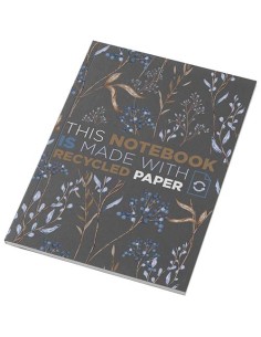Libreta A5 de tapa blanda con 50 hojas de papel reciclado... 2