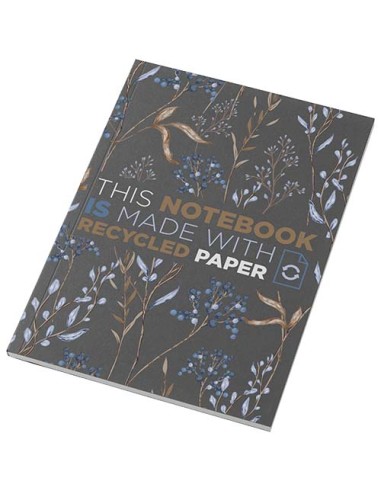 Libreta A5 de tapa blanda con 50 hojas de papel reciclado "Novella Aus