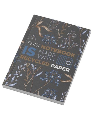 Libreta A6 de tapa blanda con 100 hojas de papel reciclado "Novella Au