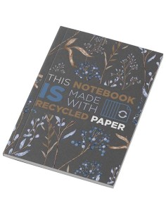 Libreta A6 de tapa blanda con 50 hojas de papel reciclado... 2
