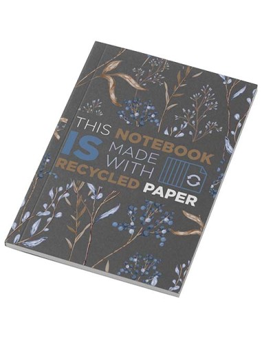 Libreta A6 de tapa blanda con 50 hojas de papel reciclado "Novella Aus