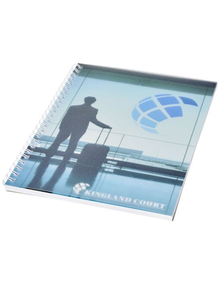 Libreta A5 con espiral y cubierta de PP "Desk-Mate®" | Sequio regalos