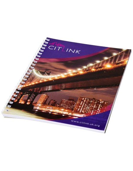 Libreta A5 con espiral "Desk-Mate®" | Sequio regalos de empresa