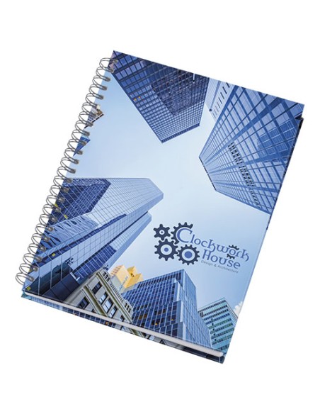 Libreta A5 tapa dura "Wire-o" | Sequio regalos de empresa