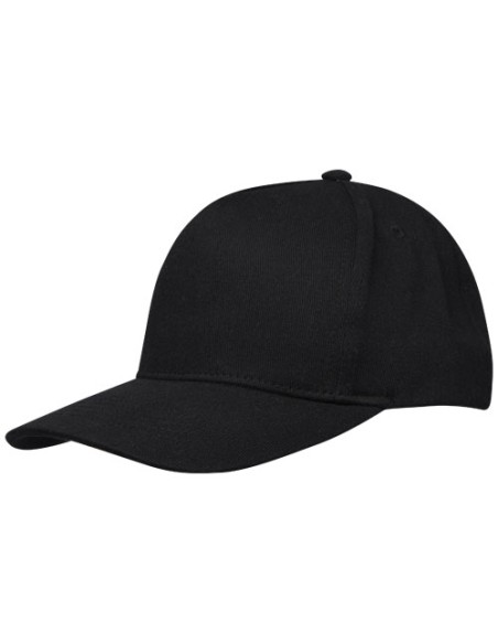 Gorra de material reciclado de cinco paneles Aware™ "Onyx" | Sequio re
