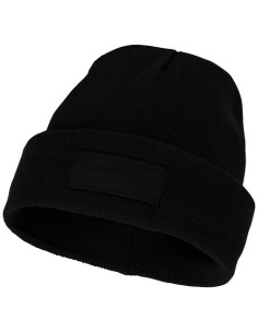 Gorro de lana con parche "Boreas" | Sequio regalos de empresa 2