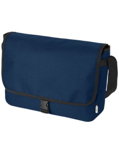 Bolsa de mensajero de plástico reciclado "Retrend" | Sequio regalos de