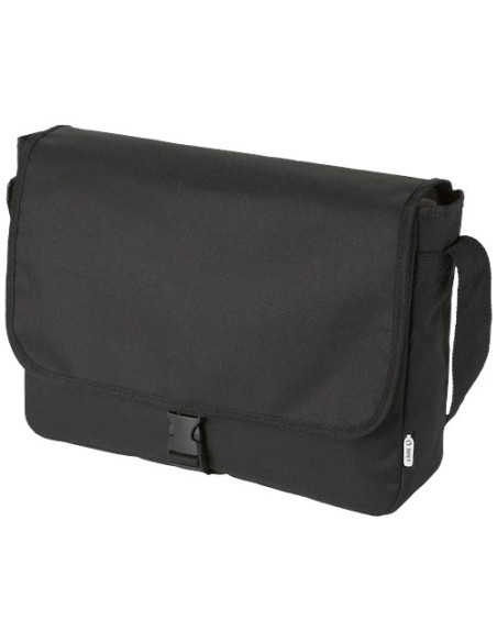 Bolsa de mensajero de plástico reciclado "Retrend" | Sequio regalos de