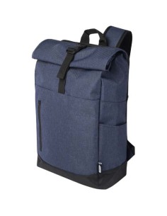 Mochila para portátil de 15,6" reciclada GRS con cierre superior 12L "