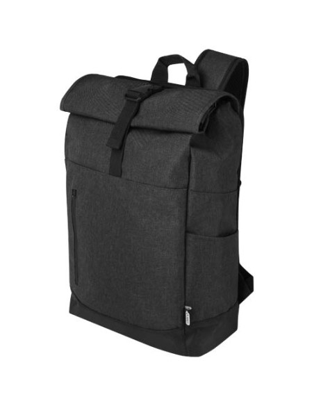 Mochila para portátil de 15,6" reciclada GRS con cierre superior 12L "