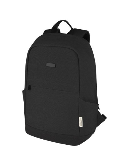 Mochila antirrobo de 18 L para portátil de 15,6" de lona reciclada GRS