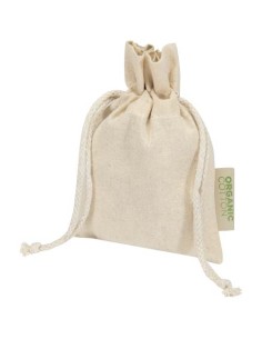 Bolsa de regalo algodón orgánico OCS de 140 g/m² - 15 x 10 cm "Odisha"