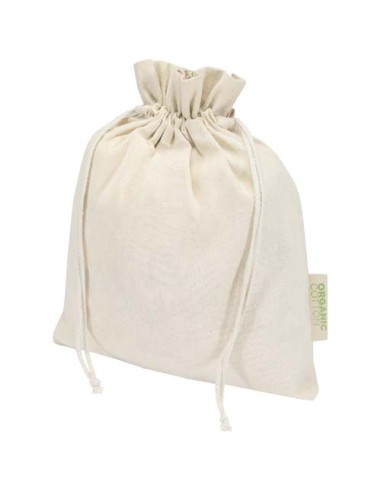 Bolsa de regalo algodón orgánico OCS de 140 g/m² - 30 x 25 cm "Odisha"