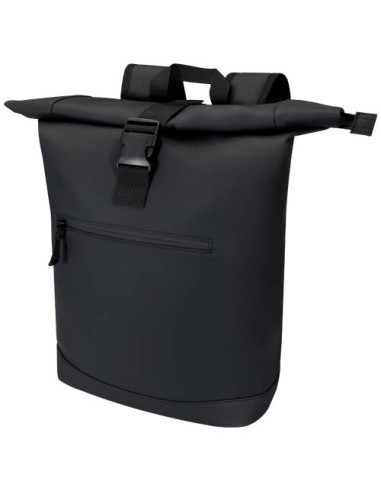 Mochila de 15" y 18 L con parte superior enrollable de material recicl