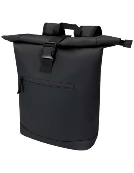 Mochila de 15" y 18 L con parte superior enrollable de material recicl