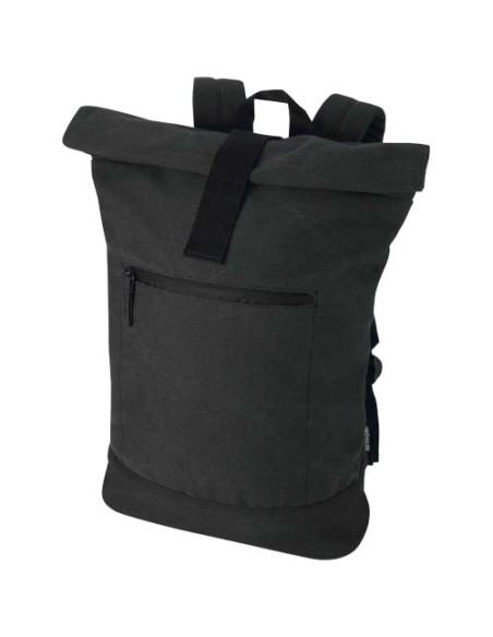 Mochila de 14" enrollable de 16l con material reciclado GRS "Recanvas"