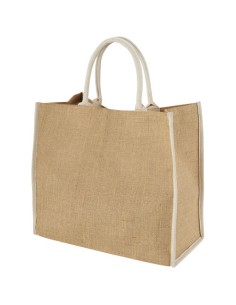 Bolsa Tote de yute con bordes contrastados "Harry" | Sequio regalos de