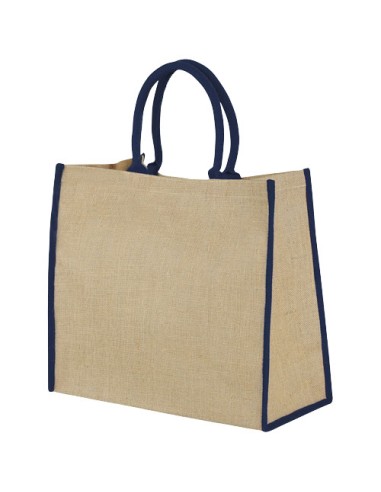 Bolsa Tote de yute con bordes contrastados "Harry" | Sequio regalos de