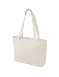 Bolsa Tote de algodón 320 g/m² con cremallera "Ningbo" | Sequio regalo
