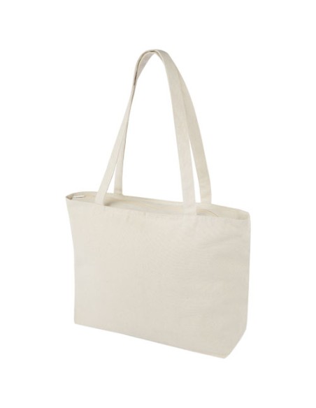 Bolsa Tote de algodón 320 g/m² con cremallera "Ningbo" | Sequio regalo