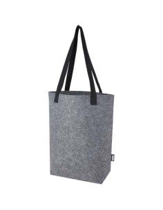Bolsa Tote de fieltro reciclado GRS con fondo ancho de 12 L "Felta" |