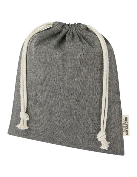 Bolsa de regalo mediana de 1,5 l de algodón reciclado GRS de 150 g/m²