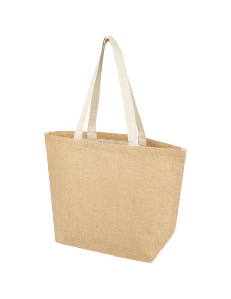 Bolsa Tote de yute de 300 g/m² de 12L "Juta" | Sequio regalos de empre