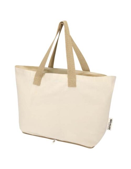 Bolsa Tote de 7 l de algodón reciclado GRS de 140 g/m² "Sierra" | Sequ