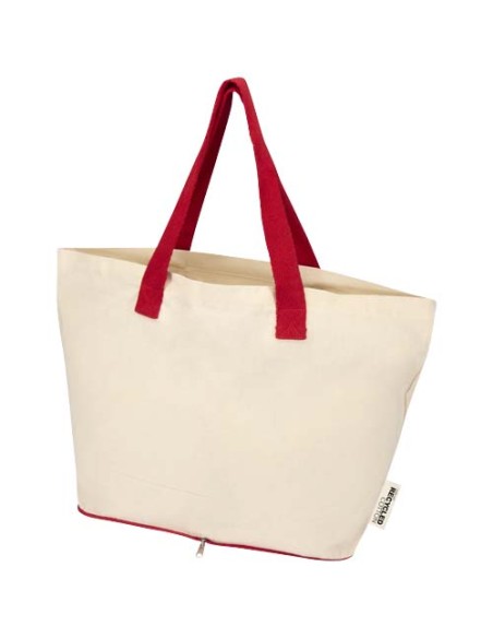 Bolsa Tote de 7 l de algodón reciclado GRS de 140 g/m² "Sierra" | Sequ