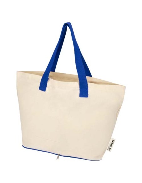 Bolsa Tote de 7 l de algodón reciclado GRS de 140 g/m² "Sierra" | Sequ