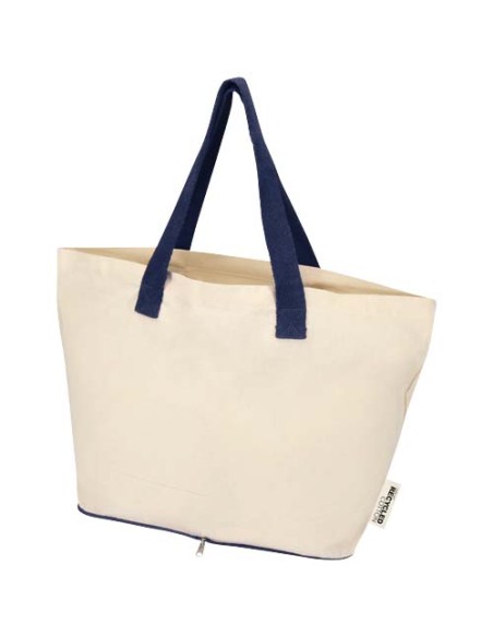 Bolsa Tote de 7 l de algodón reciclado GRS de 140 g/m² "Sierra" | Sequ