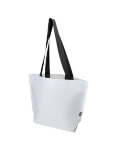 Bolsa Tote 18l de material reciclado GRS  con doble laminado "Duo" | S