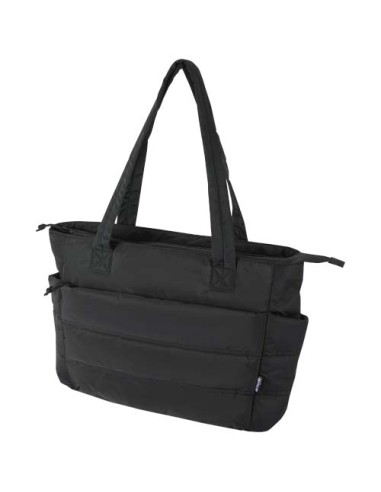 Bolsa Tote para portátil de 15,6" y 18l de material reciclado GRS "Puf