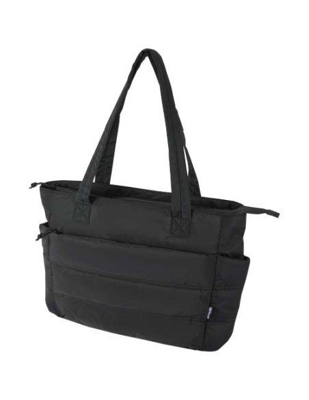 Bolsa Tote para portátil de 15,6" y 18l de material reciclado GRS "Puf