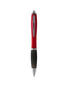 Bolígrafo de color y empuñadura negra "Nash" (tinta negra)