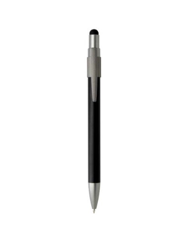 Bolígrafo de material reciclado RCS con stylus y fidget spinner (tinta
