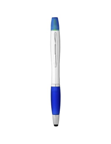 Bolígrafo stylus y marcador fluorescente "Nash" (tinta negra) | Sequio