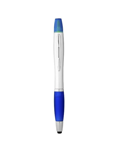 Bolígrafo stylus y marcador fluorescente "Nash" (tinta negra) | Sequio