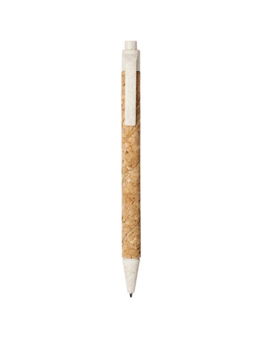 Bolígrafo de corcho y paja de trigo "Midar" (tinta negra) | Sequio reg