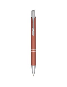 Bolígrafo con empuñadura de tacto suave "Moneta" (tinta negra) | Sequi 2