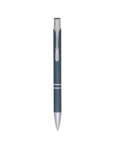 Bolígrafo con empuñadura de tacto suave "Moneta" (tinta negra) | Sequi 2