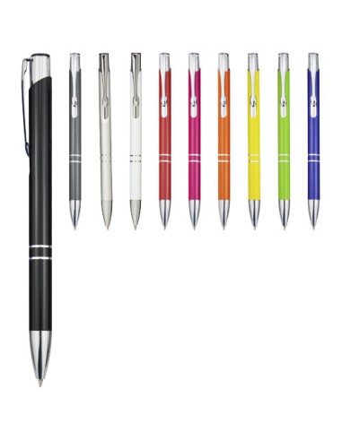 Bolígrafo de aluminio "Moneta" (tinta negra) | Sequio regalos de empre