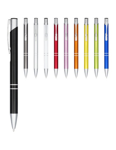 Bolígrafo de aluminio anodizado "Moneta" (tinta negra) | Sequio regalo