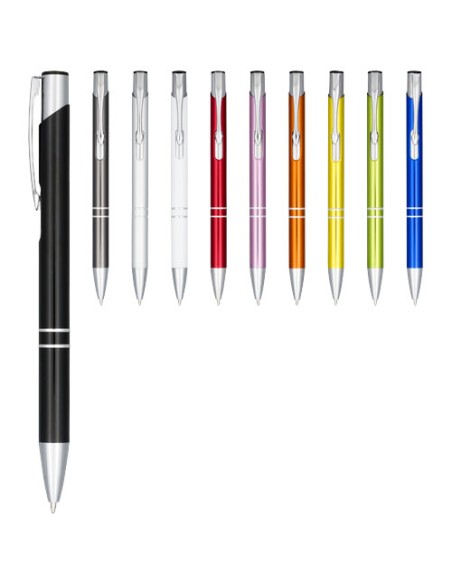 Bolígrafo de aluminio anodizado "Moneta" (tinta negra) | Sequio regalo