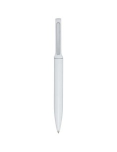 Bolígrafo de aluminio reciclado "Blanca" (tinta negra)