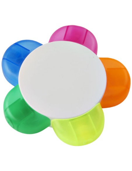 Marcador fluorescente "Flower" | Sequio regalos de empresa