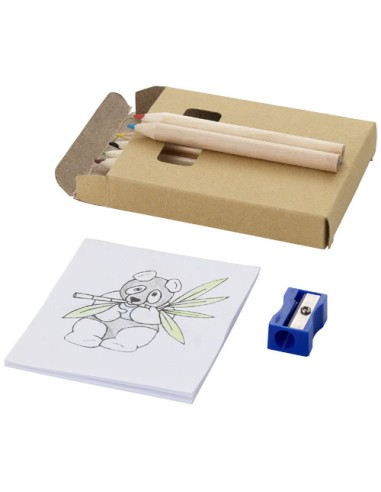 Set para colorear de 8 piezas "Streaks" | Sequio regalos de empresa
