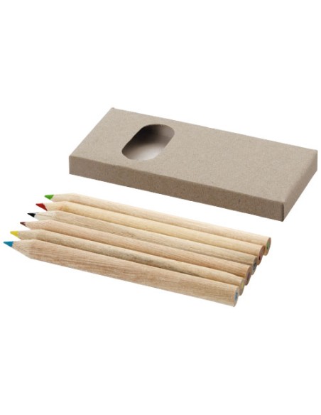Set de 6 lápices de colores "Ayola" | Sequio regalos de empresa